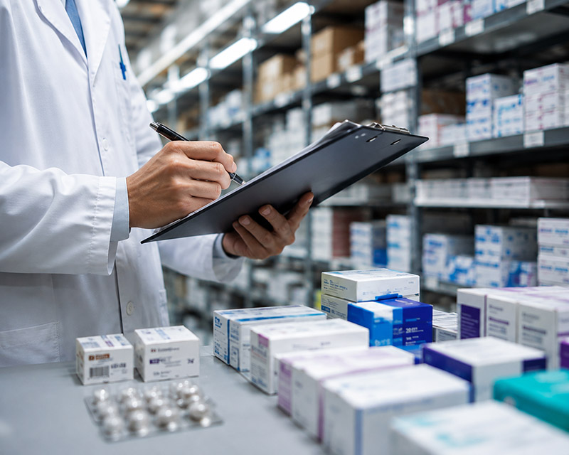 Registration holder and administrative support services for food supplements